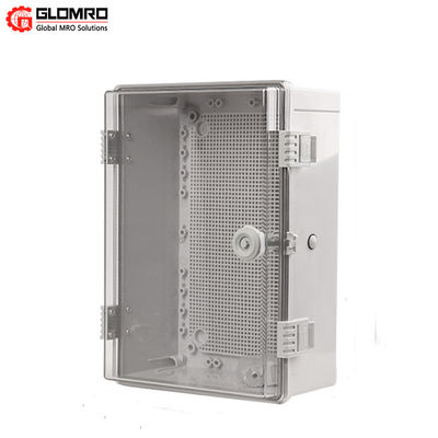 ABS Transparent Plastic Base Electrical Control Box Waterproof Anti Acid 50x400x200
